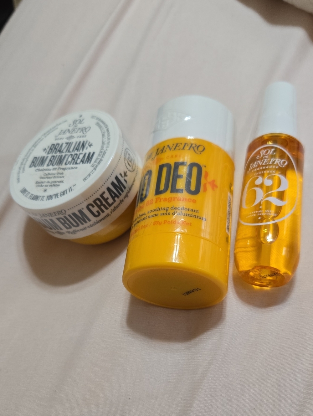 Sol de Janeiro Yellow & White Body Care Trio